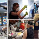 Juneau has had 1,326 confirmed cases, including five deaths, since its first confirmed case of the coronavirus on March 22, 2020. (Composite image / Juneau Empire)