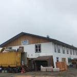 The new Glory Hall, currently under construction near the airport, is due to open on July 1, 2021, as the contract for the shelter at the Juneau Arts and Culture Center ends after a year and a half of pandemic. (Michael S. Lockett / Juneau Empire)