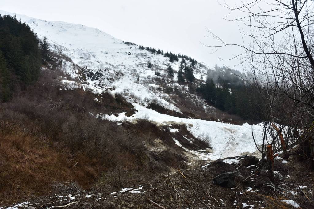Avalanches, like the aftermath of one seen triggered deliberately on the Thane Road, will continue to be part of Juneaus winters. But how the risk will present itself in the future can be tough to say. (Peter Segall / Juneau Empire)