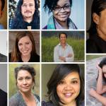 This composite image shows the cast of Perseverance Theatre’s production of “White Rabbit Red Rabbit.” The play features one actor each night reading a script for the first time. Pictured are (top row) Frank Delaney, Frank Henry Kaash Katasse, Ericka Lee, Martin Sensmeier, (middle row) Ben Brown, Allison Holtkamp, Enrique Bravo, (bottom row) Jesse Alleva, Rebecca George and Tia Carrere. (Courtesy Photos)