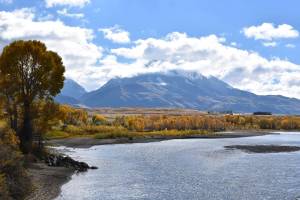 This photo shows Emigrant Peak rising above the Paradise Valley and the Yellowstone River near Emigrant, Mont. The Biden administration has nominated a longtime environmental advocate and Democratic aide, Tracy Stone-Manning, to oversee roughly 250 million acres of public lands as director of the Bureau of Land Management. (AP Photo / Matthew Brown)