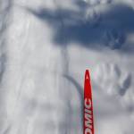 Wolf tracks on a winter trail not far from Fairbanks. (Courtesy Photo / Ned Rozell)