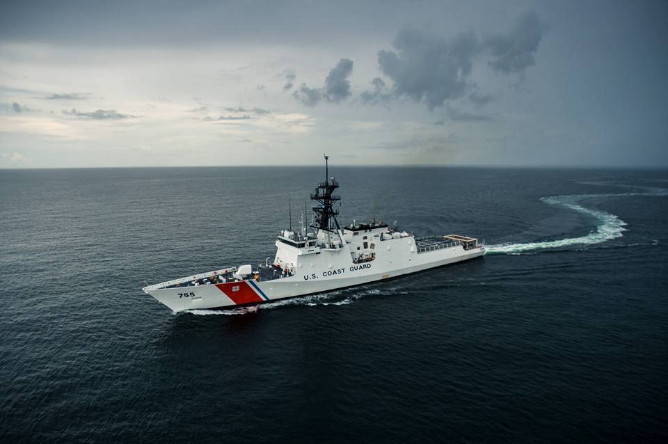 Coast Guard Cutter Munro, seen here underway from the shipyards in Pascagoula, Mississippi, in 2016, will carry on the name of the Coast Guards only Medal of Honor recepient, Signal 1st Class Douglas Munro with the retirement of the USCGC Douglas Munro in Kodiak on April 24, 2021. (Courtesy photo /U.S. Coast Guard)