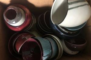 Bowls like those seen here will be available for sale or auction during the Glory Halls Empty Bowls fundraiser beginning Friday, April 30, 2021. (Courtesy photo / Mariya Lovishchuk)