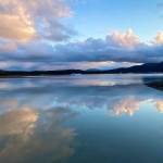 Mendenhall Lake reflections as seen on May 16, 2021. (Courtesy Photo / Denise Carroll)