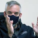 Howard Sherman, executive vice president, onboard revenue and destination development for Norwegian Cruise Lines, sat down with the Empire this week to conduct a wide-ranging interview. He said that Alaska remains an in-demand destination for cruise ship travelers but that he suspects the overall passenger load is close to the cap. (Ben Hohenstatt/Juneau Empire)