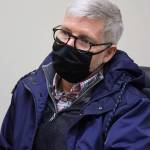 Steve Moeller, senior vice president for commercial development for Norwegian Cruise Line, discusses NCLs plans for Southeast Alaska during an interview with the Juneau Empire. (Ben Hohenstatt/Juneau Empire)