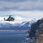 A U.S. Marine Corps AH-1Z Viper assigned to Marine Medium Tiltrotor Squadron 164 (Reinforced), 15th Marine Expeditionary Unit flies over the Gulf of Alaska in support of Northern Edge 2021. (U.S. Marine Corps / Lance Cpl. Brendan Mullin)