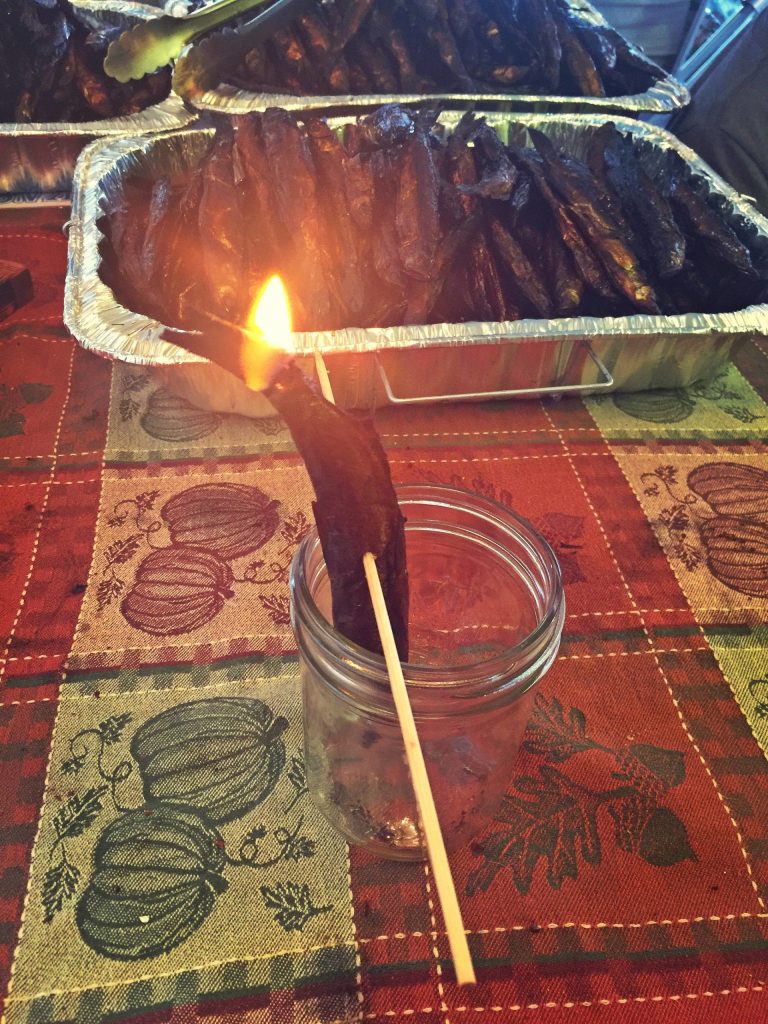 Hooligan lights up like a candle. Also called candlefish because of the oil content. (Courtesy Photo / Vivian Faith Prescott)