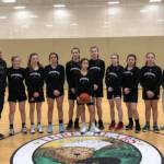 Pictured are assistant coach Ethan Billings, Cambry Lockhart, Gwen Nizich, Nadia Wilson, Cailynn Baxter, Alayna Echiverri, Kerra Baxter, Tatum Billings, Layla Tokuoka, Bergen Erickson and coach Tanya Nizich. (Courtesy Photo / Haley Tokuoka)