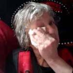 Ernestine Saankaláxt Hayes, Rasmuson Foundations 2021 Distinguished Artists, reacts to praise from U.S. Poet Laureate Joy Harjo during a virtual celebration held last week. (Screenshot)