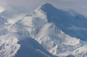 This photo shows a view of one of the faces of North Americas tallest peak, then-named Mount McKinley, in Denali National Park and Preserve, Alaska. Rangers who keep an eye on North Americas highest mountain peak say they are seeing impatient and inexperienced climbers take more risks and put their lives and other climbers in danger In 2021. (AP Photo / Becky Bohrer)