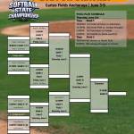 Softball State Championship bracket (Screenshot)