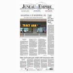 This image shows Page A1 of the Sunday, June 6, 2021, edition of the Juneau Empire. The paper was not printed as usual due to printing challenges.