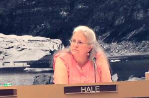 On Monday evening, assembly member Michelle Bonnet Hale introduced an amendment to reduce the mill rate for the 2021 property tax levy to 10.56. The measure passed and the .10 reduction will reduce 2021 property taxes by about $10 on every $100,000 of valuation. (Dana Zigmund/Juneau Empire)