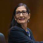 Interior Secretary Deb Haaland appears before the Senate Appropriations Committee, at the Capitol in Washington, Wednesday, June 16, 2021. (AP Photo/J. Scott Applewhite)
