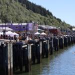 Dozens of vendors and thousands of people were on hand for the 11th Juneau Maritime Festival held Saturday, June 19, 2021. (Ben Hohenstatt / Juneau Empire)