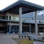 Thunder Mountain High School on April 18, 2021. When school resumes in August, Juneau teacher Kelly Stewart will be the interim assistant principal, district officials announced on Friday. (Ben Hohenstatt / Juneau Empire)