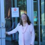 Faith Myers stands at the doors of API. (Courtesy Photo)