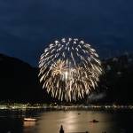 This photo shows the view of the Fourth of July fireworks display from Douglas Highway. (Courtesy Photo / Molly Dougherty)