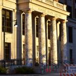 The Juneau Police Department, along with law enforcement partner organizations, is preparing for the possibility of political violence at the capitol, seen above, on the day of the inauguration. (Peter Segall / Juneau Empire)