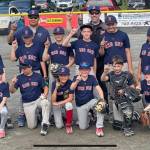 Courtesy Photo
This photo shows the GCLL Majors championship-winning Begenyi Engineering Red Sox. Back row: Coaches John Randolph, Nick Nelson, Jake Carte and Jamie Kissner. Middle Row: Porter Goudie, Silas Dominguez-Keeler, Hunter Carte, Charlie Begenyi, Max Pillifant, Ivan Shockley. Front row: Carson Kautz, Nathaniel Ploof, Micah Nelson, Kamden Kissner, Jamie Randolph and Liam Kiessling.