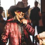 Elaine Bell performs as Luke the Duke of Bell in a Juneau Drag show. She is one of several kings who perform with the troupe. (Courtesy Photo / Elaine Bell)