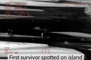 A Coast Guard Air Station Sitka aircrew rescued three mariners on the Chilkat River near Haines, Sunday night.