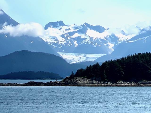 (Eagle Glacier seen on July 9. (Courtesy Photo / Denise Carroll)