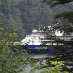 This July 26 photo shows the Celebrity Millennium in Juneau. (Peter Segall / Juneau Empire)