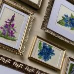 Mary McEwen, whose art is shown in this photo, will be Juneau Artist Gallery's featured artist for August. (Courtesy Photo / Mary McEwen)