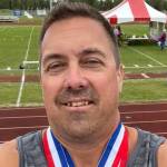 This photo shows Russ Stevens, who won four gold medals during the Alaska International Senior Games. (Courtesy Photo)