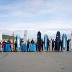 In July, Yakutat Surf Club kicked off their first camp of the summer. This is YSCs third year supporting local youth in accessing Yakutats waves (Courtesy Photo / Bethany Sonsini Goodrich)