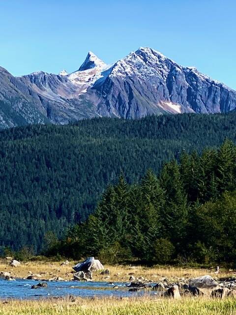 From Cowee Meadow we spot termination dust on jagged peaks on Sept. 18. (Courtesy Photo / Denise Carroll)