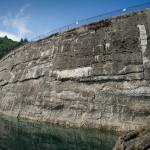 This photo shows Salmon Creek Dam in August 2013. AEL&P will conduct a test of the dams emergency action plan on Thursday, Sept. 2. (Michael Penn / Juneau Empire File)