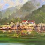 Lue Isaac will be this month's featured artist for  Juneau Artists Gallery. (Courtesy Image / Lue Isaac)