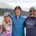 This photo shows Karen, Noah and the Rev. Tim Harrison. (Courtesy Photo)