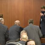 Members of the Alaska House of Representatives consult staff during an at ease during floor debate on Aug. 31, 2021, in the middle of the Alaska State Legislatures third special session of the year. Gov. Mike Dunleavy said another session is likely, but didnt say when or where it would be held. (Peter Segall / Juneau Empire)