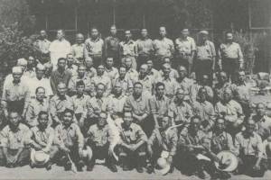 Courtesy Photo / Molly Pressler Collection
Japanese-Americans interned in Alaska in World War II are shown in this photo at a camp in New Mexico where they endured the majority of the war.