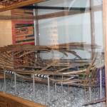 Located at the Juneau-Douglas City Museum, the Montana Creek Fish Trap is 500 to 700 years old. It was the first trap of its kind to be excavated on the Northwest Coast. (Dana Zigmund/Juneau Empire)