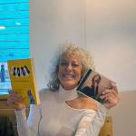 Judy Carmichael, of the Judy Carmichael Trio, greeted well-wishers and autographed merchandise at the Heritage Coffee shop's downtown location on Oct. 1. She visited Juneau to perform as part of the Juneau Jazz and Classics Fall Festival. (Instagram)