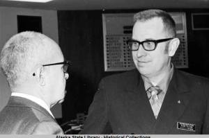 This 1977 photo shows Clem Tillion. Tillion was a former president of the Alaska Senate and died this week. His death was met with statements and condolences from lawmakers and the governor. (Alaska State Library - Historical Collections)