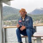 Michael S. Lockett / Juneau Empire
Stephen Qucang Blanchett, creative director of Rock Aakw Indigenous Music Festival, shoots an ad for the festival. Were trying to uplift the industry of Indigenous performers and bring this platform to light in the U.S., Blanchett told the Empire.