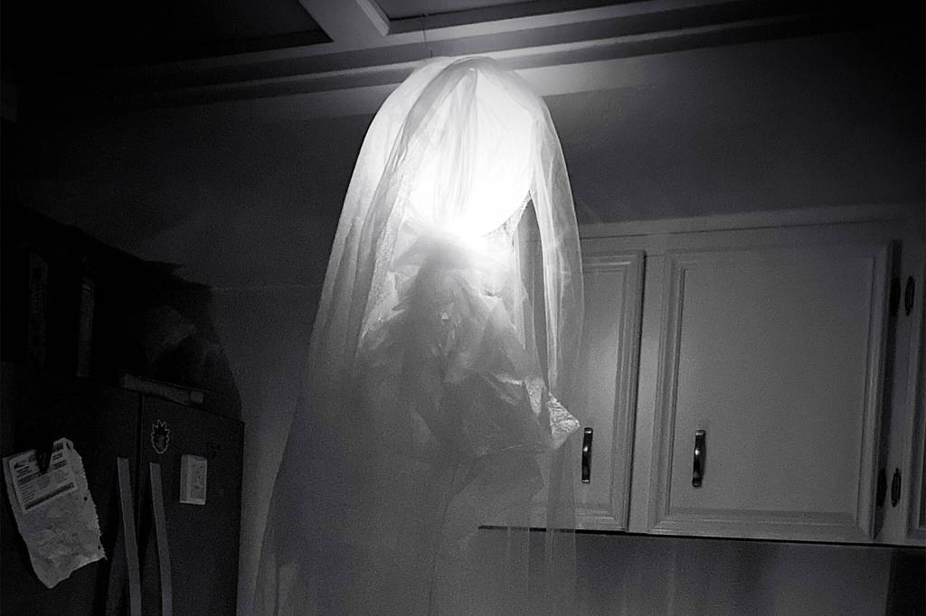 Spooks, spirits and shadowy shapes await visitors to the Juneau Huskies Haunted Hallow event, happening Friday, Saturday and Sunday. (Courtesy photo/Sam Adams)