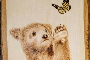 Liyuan Sunny Zhang, whose art is shown in this photo, will be Juneau Artist Gallerys featured artist for November. (Courtesy Photo / Liyuan Zhang)