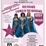 This picture shows the publicity photo for the upcoming concert featuring the Former Ladies of the Supremes. (Courtesy image/Lance Mitchell)