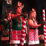 Performers in the Gold Town Theaters virtual 2020 Christmas Extravaganza stand ready. This years event will involve performers traveling from location to location performing smaller sets. (Courtesy photo / Collette Costa)