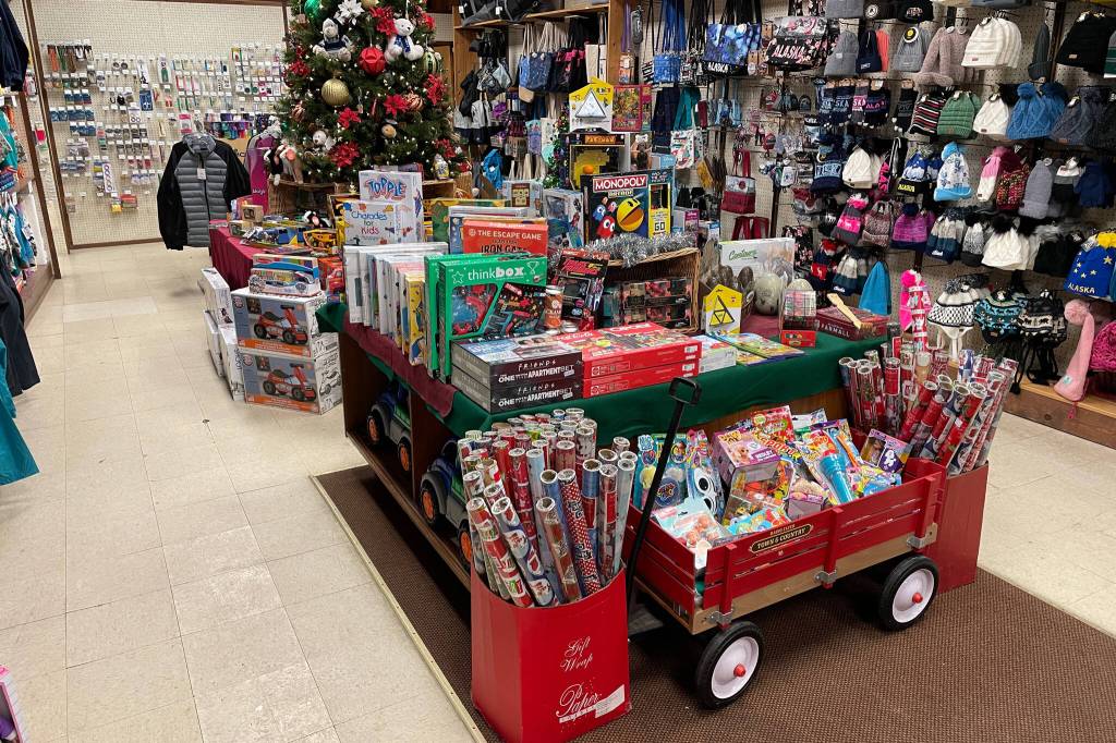 Michael S. Lockett / Juneau Empire 
The Ben Franklin Store downtown has a wide variety of gifts for late-game holiday shoppers, including a wide collection of remote-controlled models and other stocking stuffers.