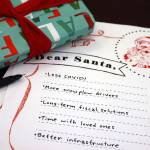 This photo illustration shows some of the things city, state and federal officials told the Empire what they want for Christmas. Less COVID-19 cases and an end to the pandemic were popular requests. (Ben Hohenstatt / Juneau Empire)