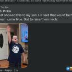 This screenshot, taken from a public social media page, shows the comments made by a person identified on their profile as a member of the Petersburg Police Department, which is investigating the comment. (Screenshot)